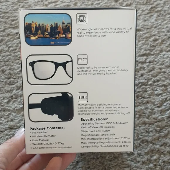 Virtual Reality Headset &Remote BRAND NEW - Picture 2 of 10